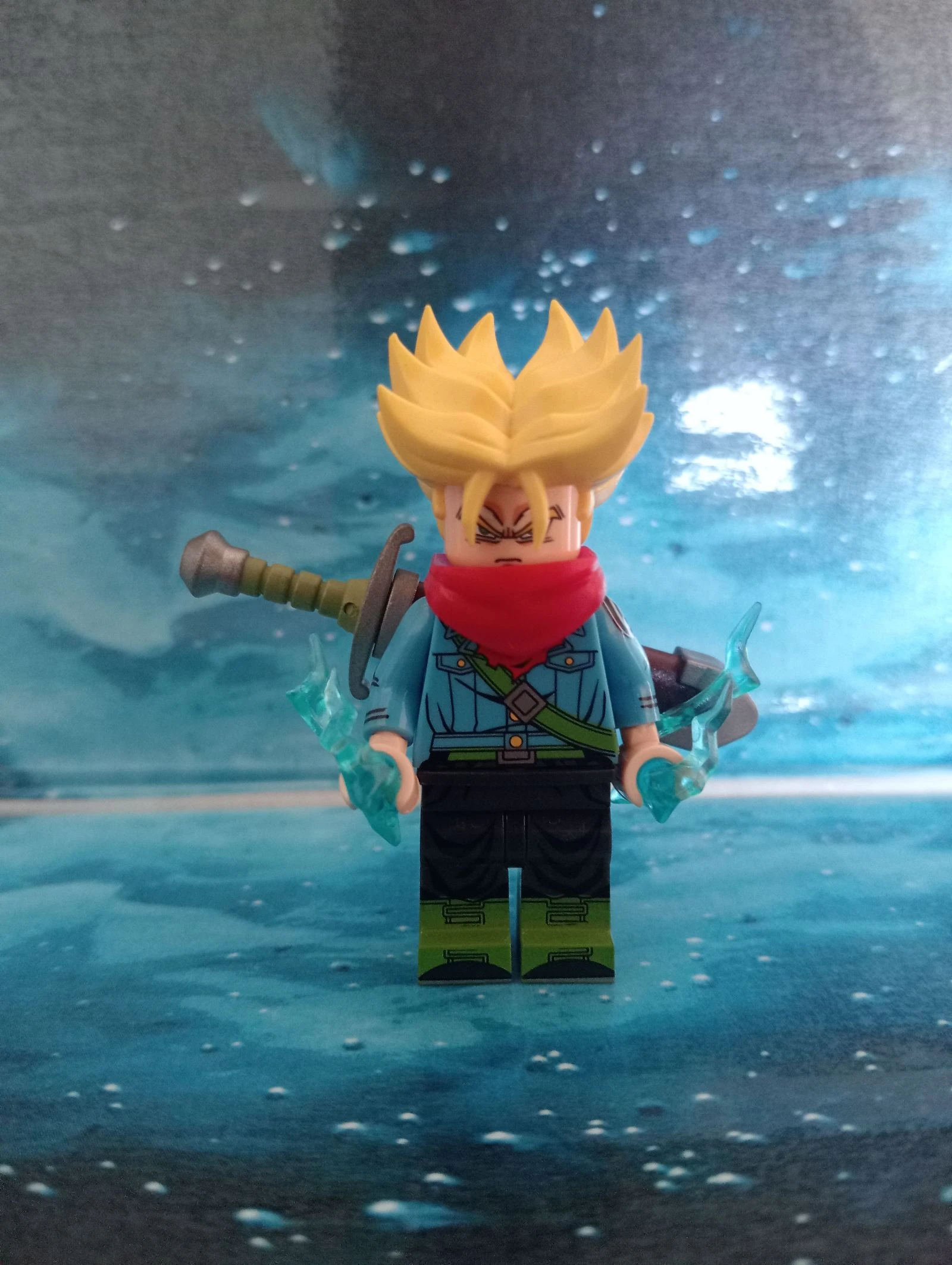 Figura Dragon Ball tipo LEGO
